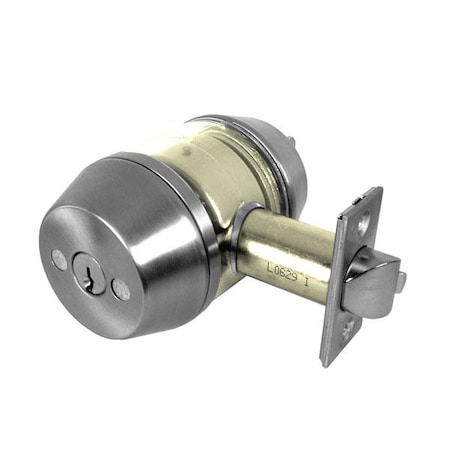 MARKS Marks: 145M GATE LOCK DOUBLE CYLINDER - SCH-C - 2-3/8 - US32D - E11 MRK-145M-32DE11